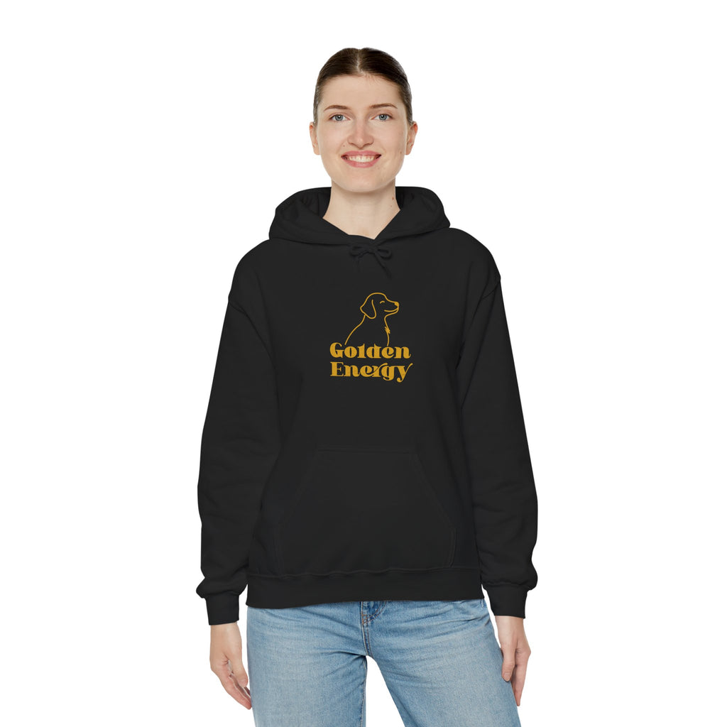 Retro Golden Retriever Hoodie — Pet Lover Sweatshirt