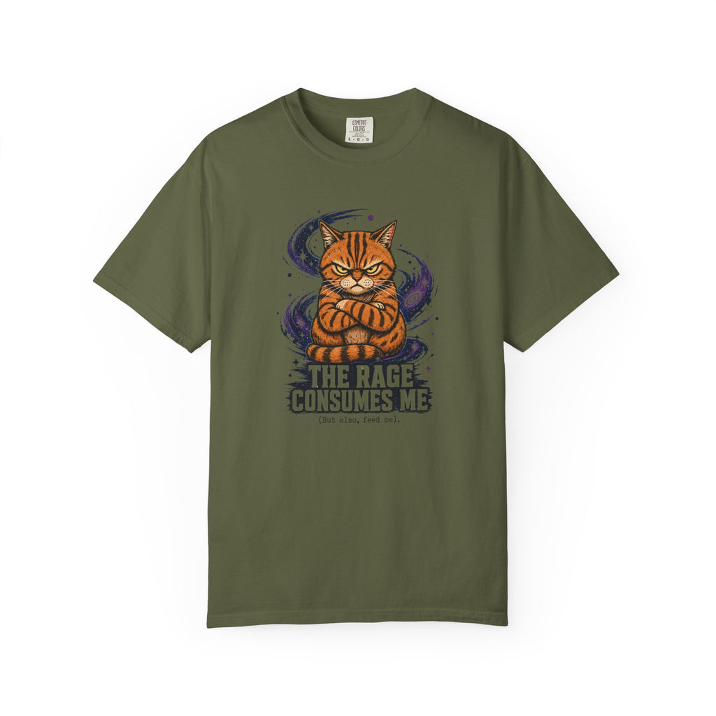 Rage Consumes Me Cat T-Shirt