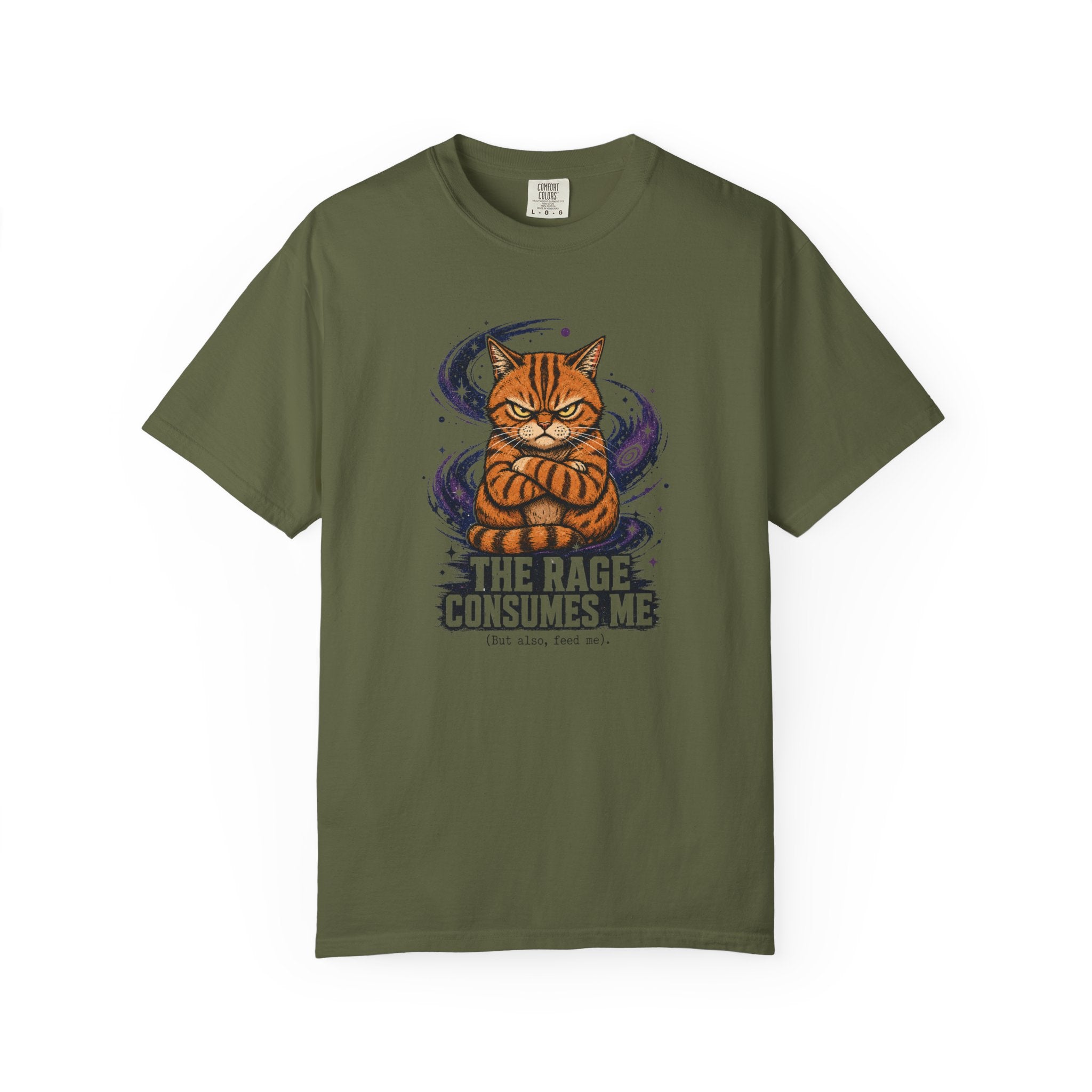 Rage Consumes Me Cat T-Shirt