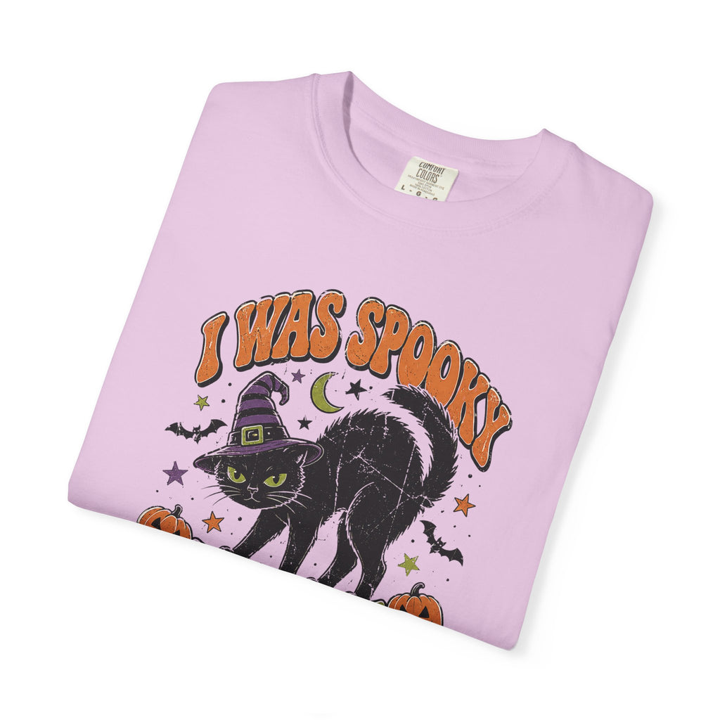 I Was Spooky Cat T-Shirt