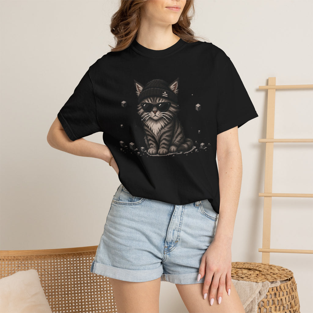 8-Bit Attitude Cat T-Shirt