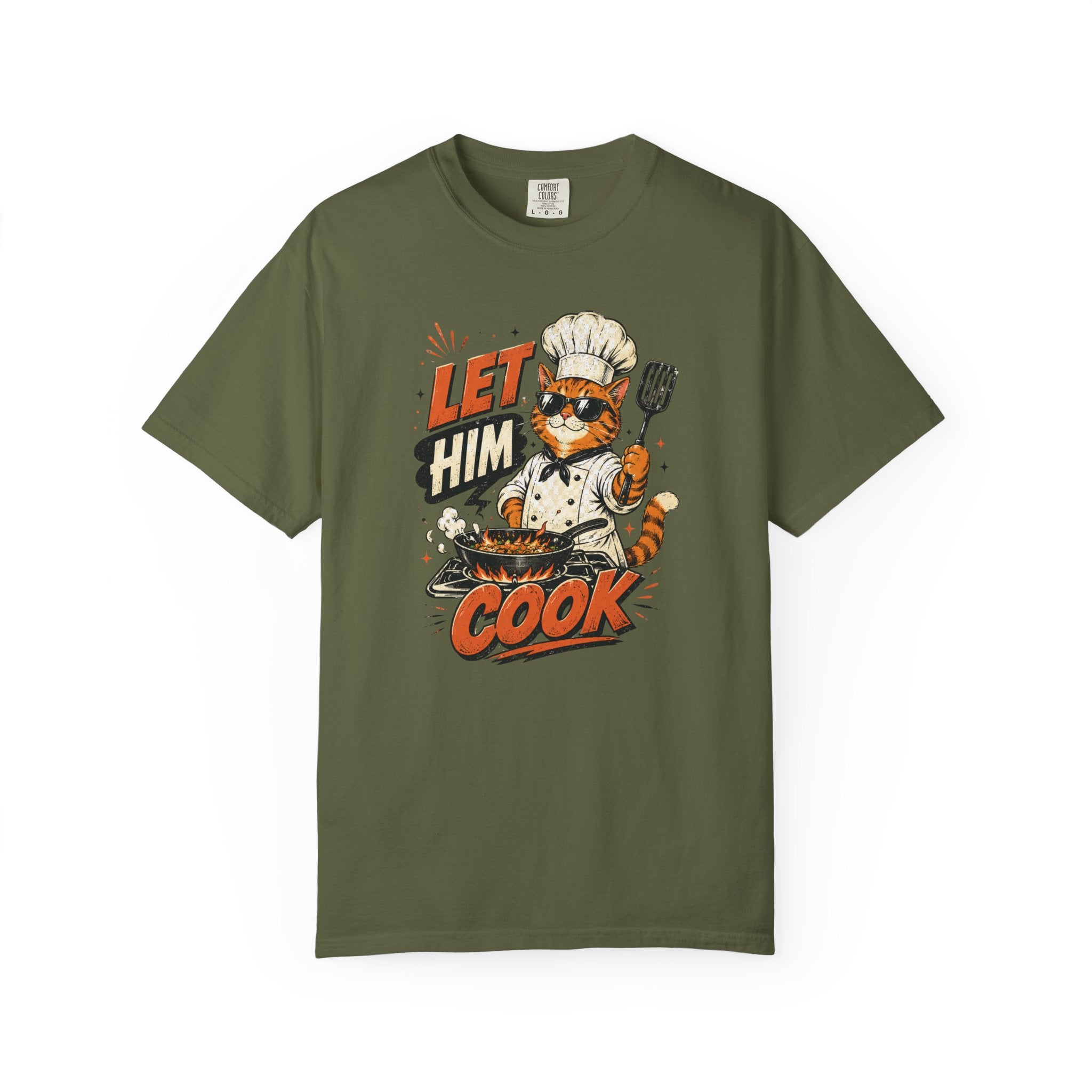 Let Him Cook Cat T-Shirt