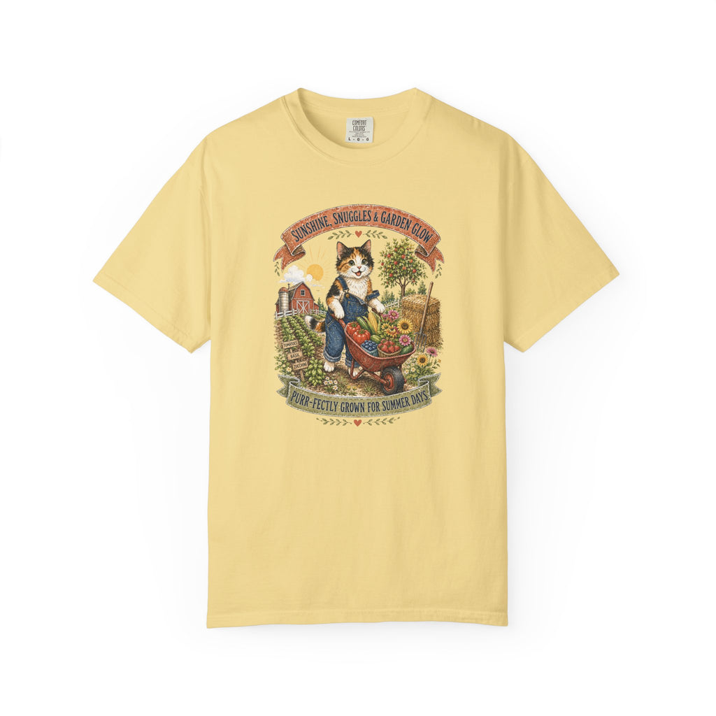 Garden Glow Cat T-Shirt