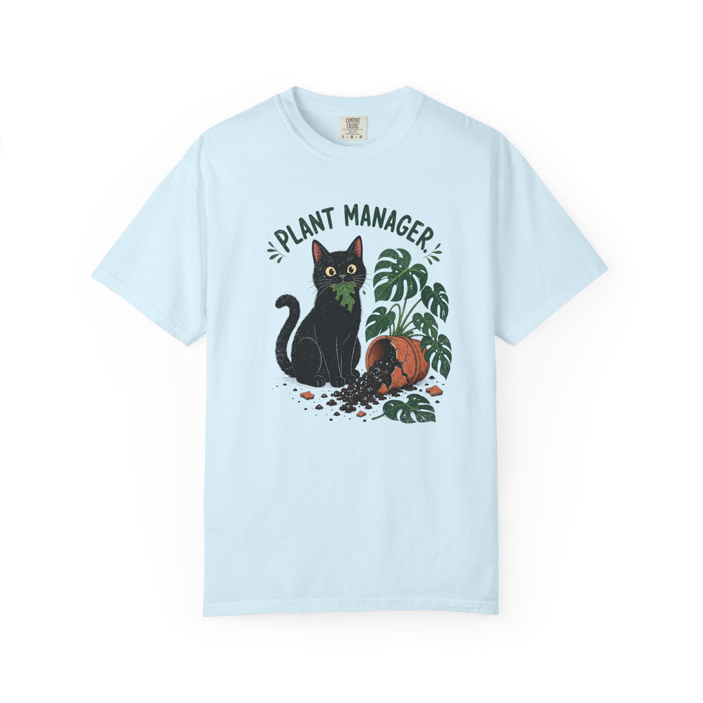 Plant Manager Cat T-Shirt