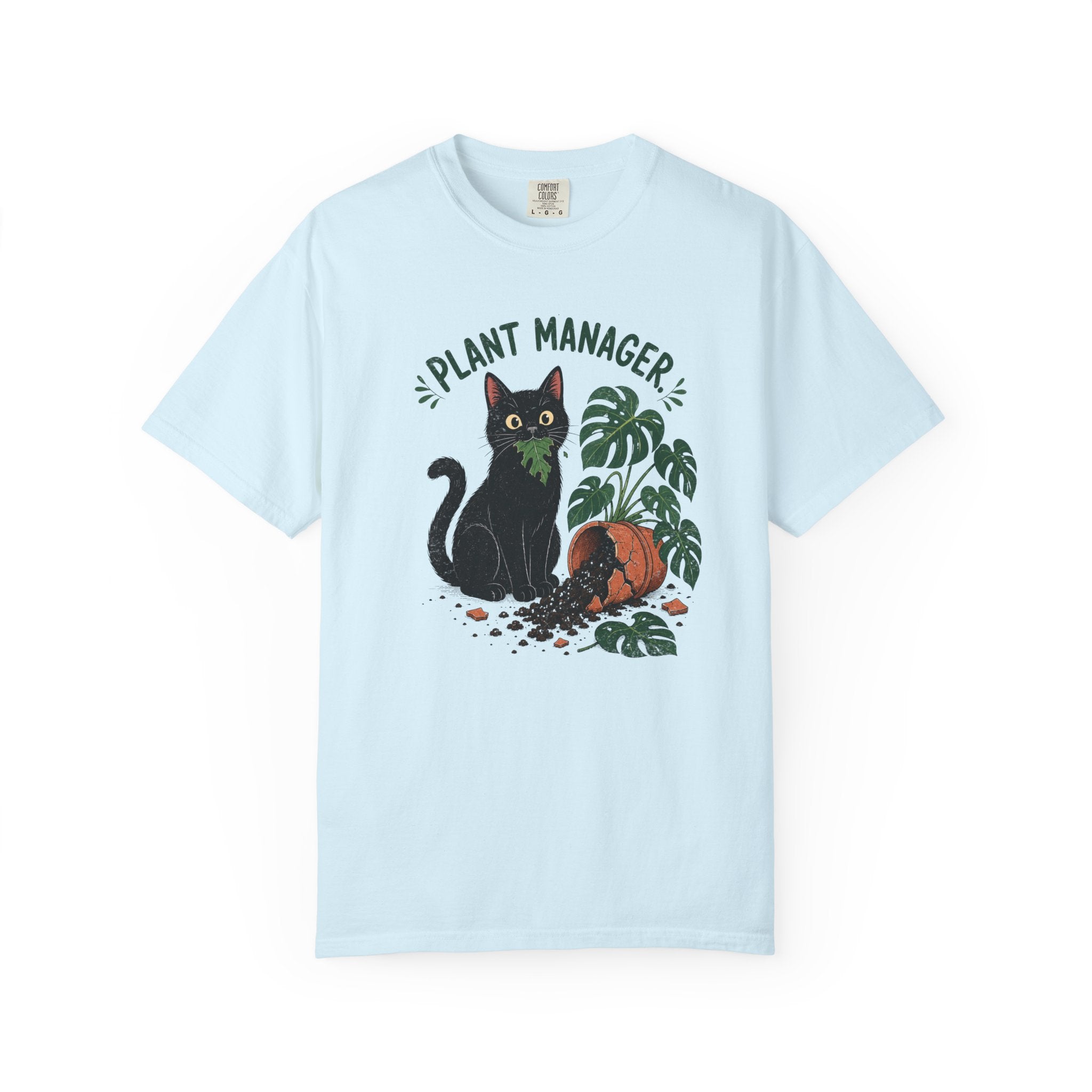 Plant Manager Cat T-Shirt