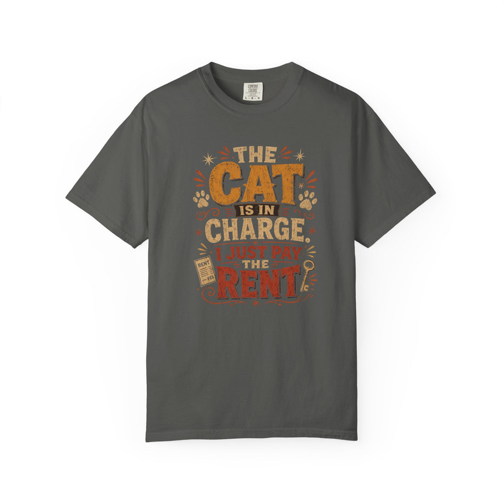 The Cat Is in Charge T-Shirt