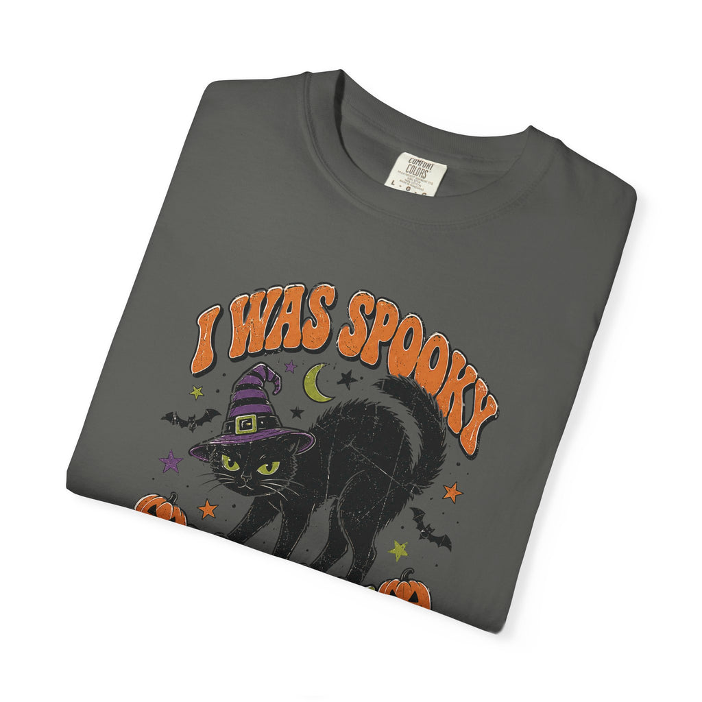 I Was Spooky Cat T-Shirt