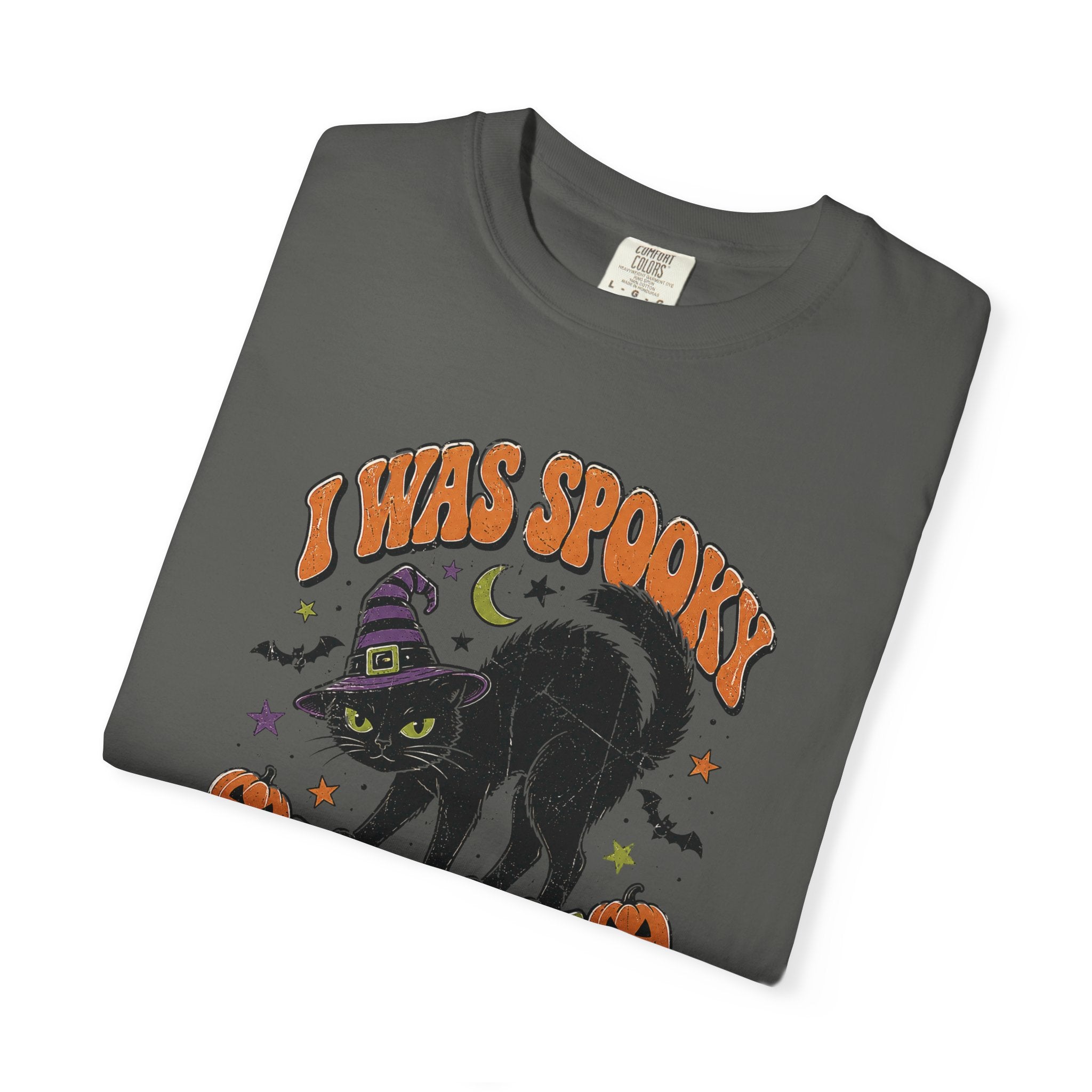 I Was Spooky Cat T-Shirt