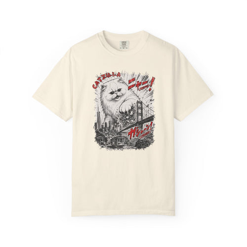 Cat-zilla In San Francisco Cat T-Shirt