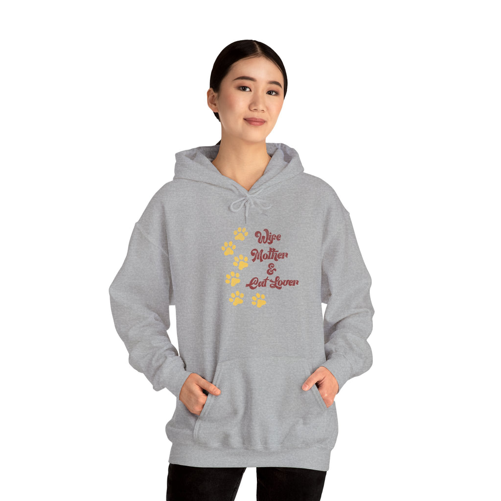 Retro Cat Lover Hoodie — Vintage Pet Lover Sweatshirt