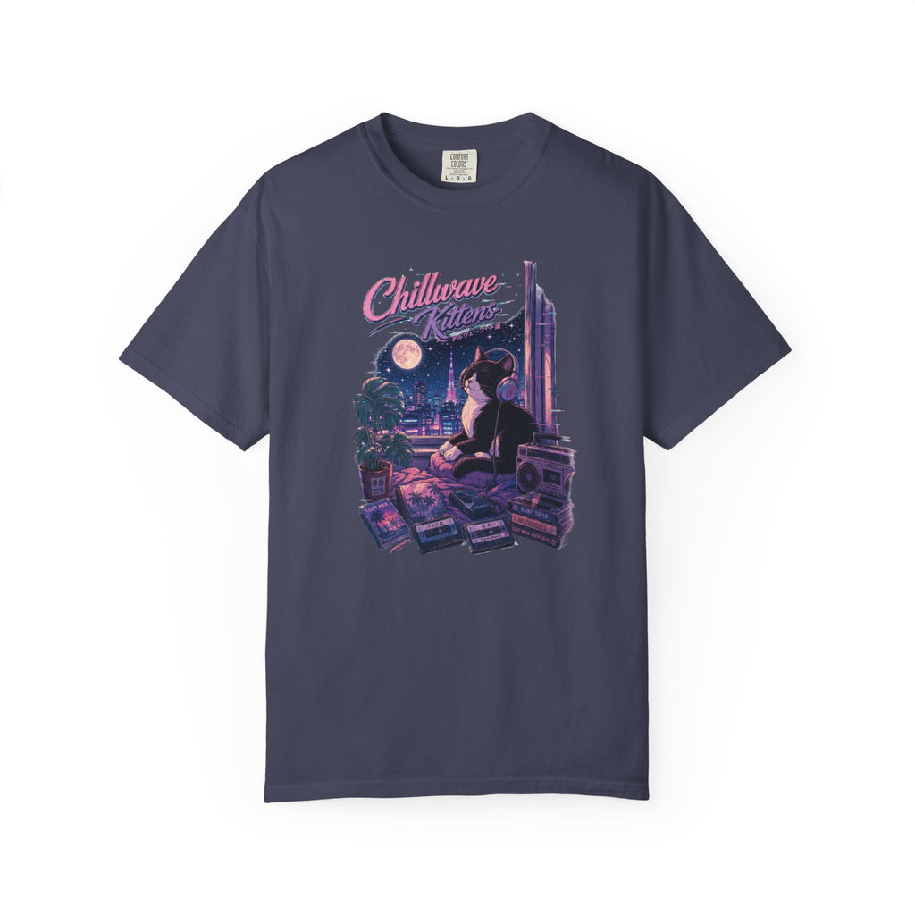 Chill Waves Cat T-Shirt