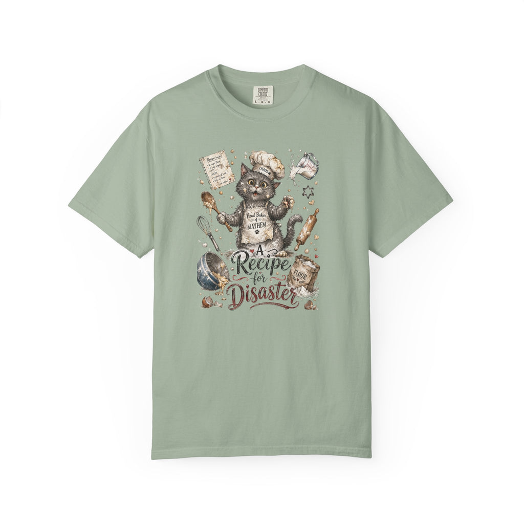 Recipe For Disaster Cat T-Shirt