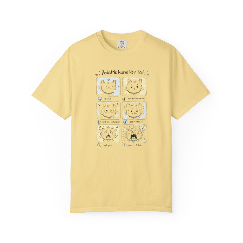Pediatric Pain Scale Cat T-Shirt