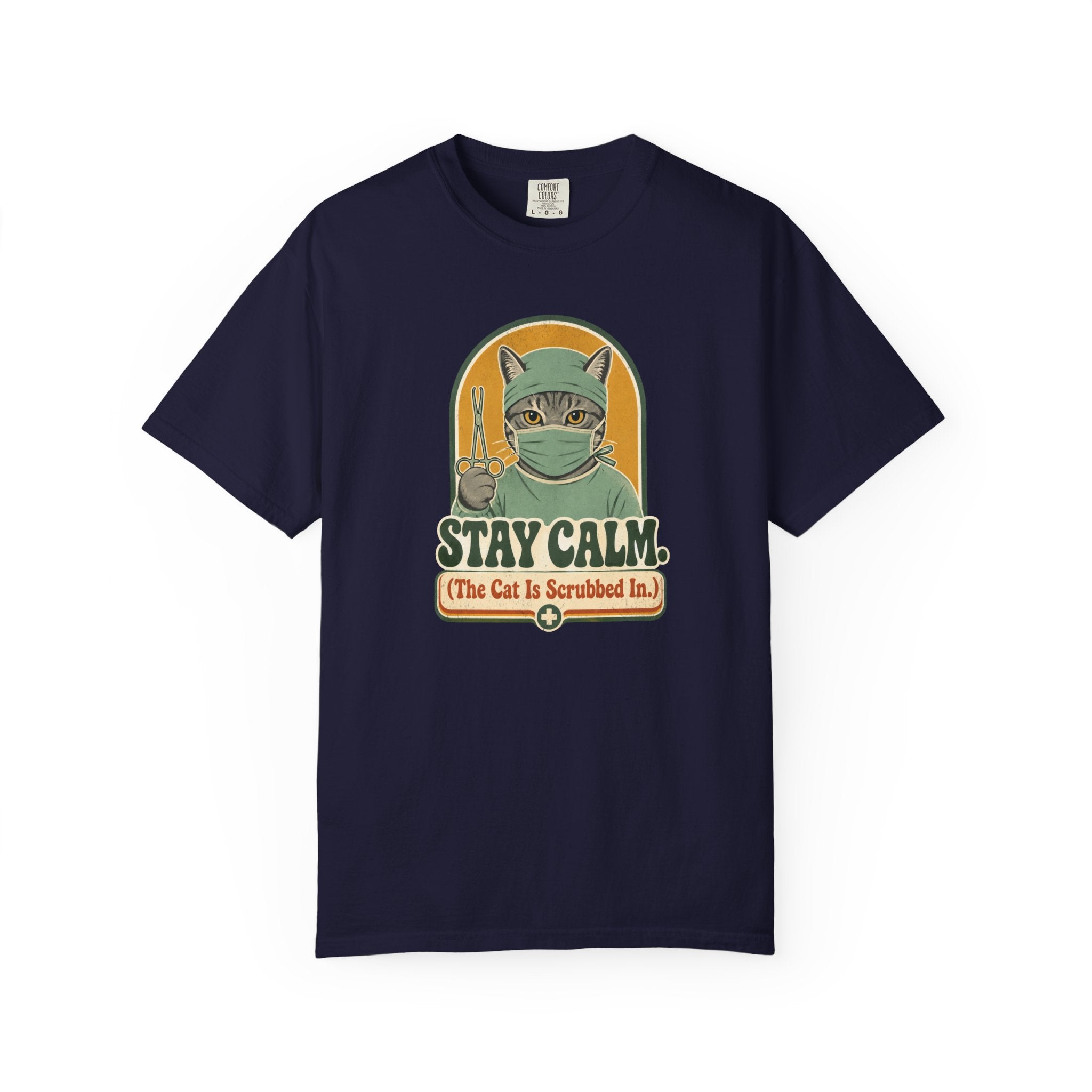 Stay Calm Cat T-Shirt