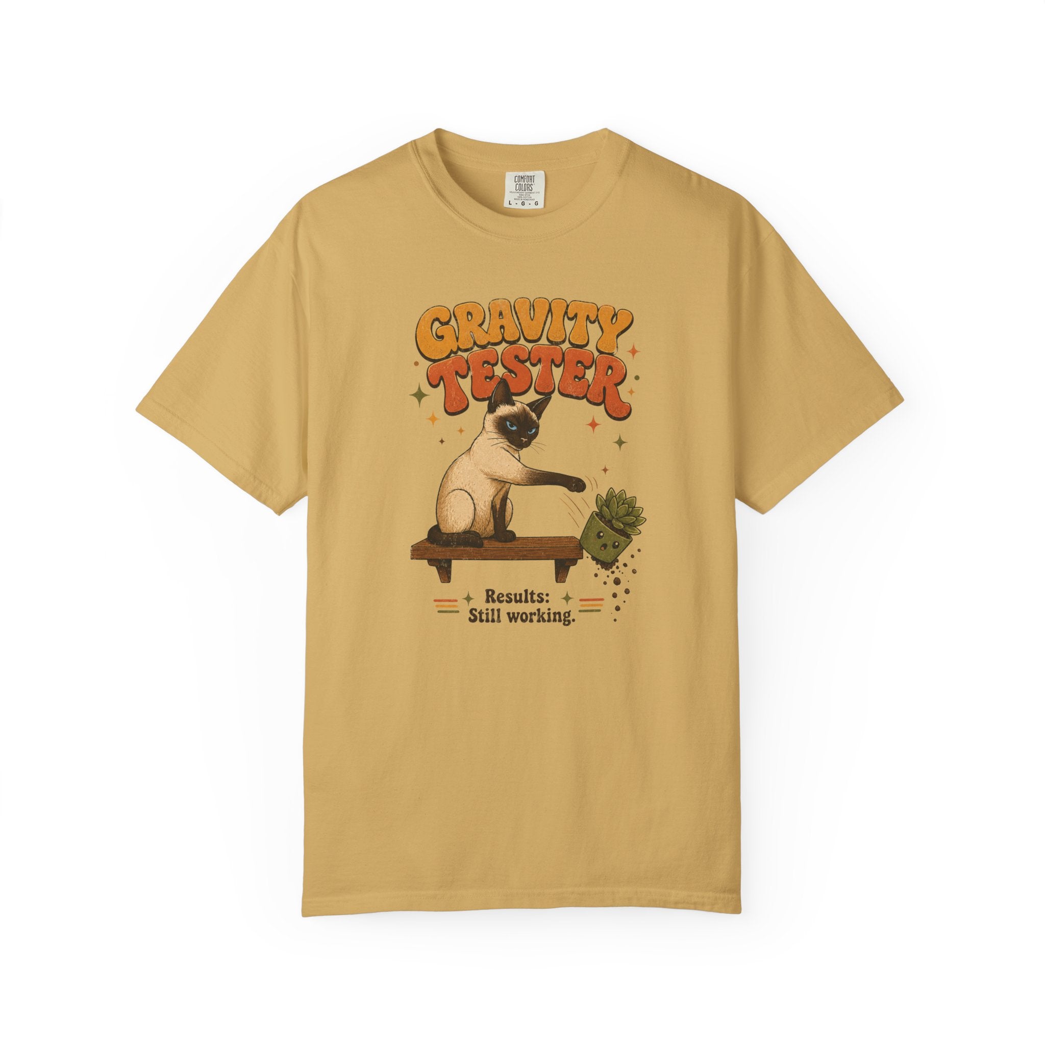 Gravity Tester Cat T-Shirt