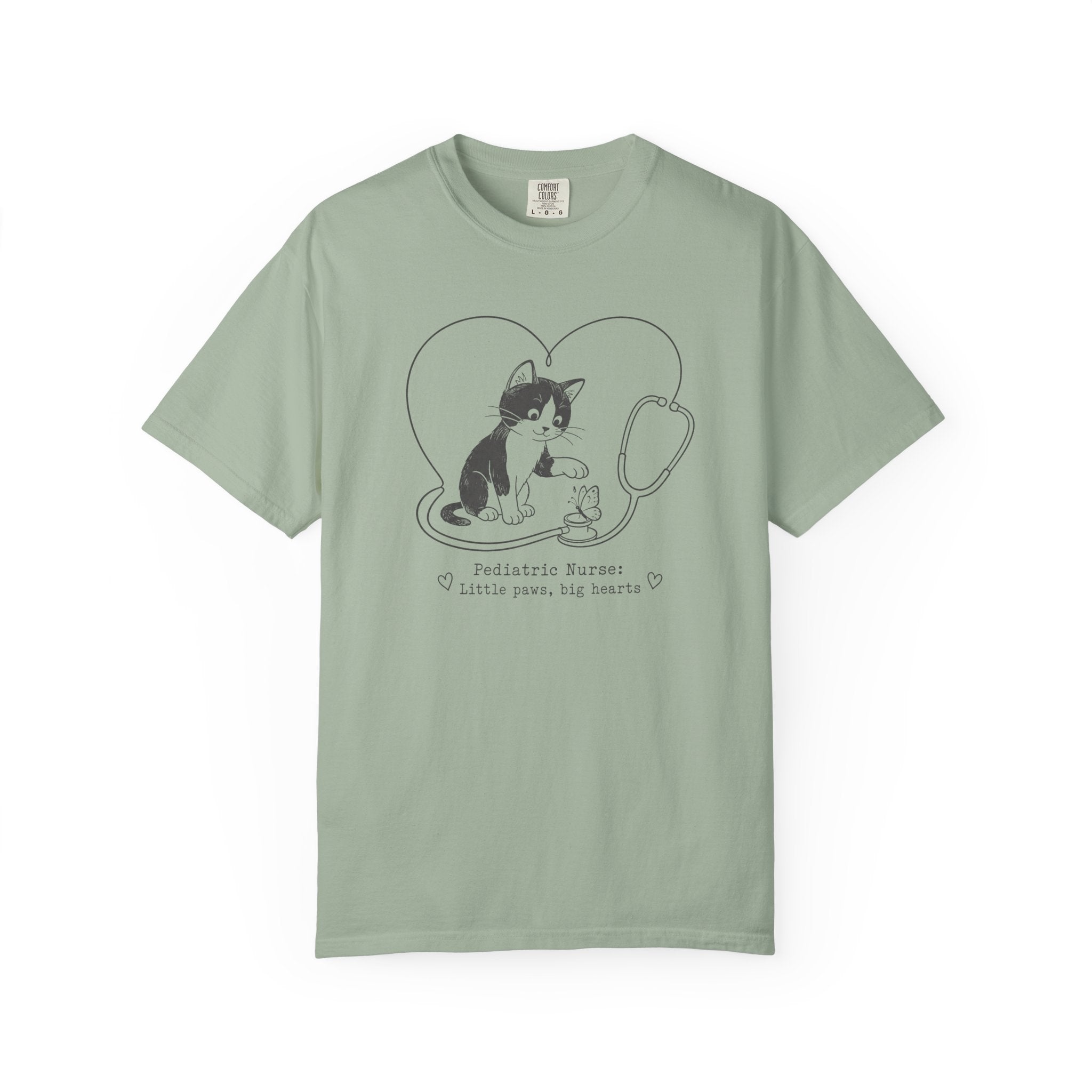 Pediatric Nurse Cat T-Shirt