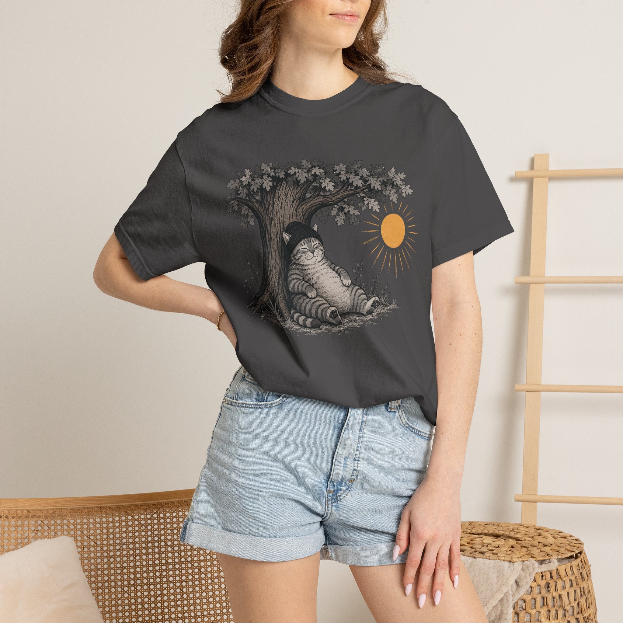 Fat And Jobless Cat T-Shirt