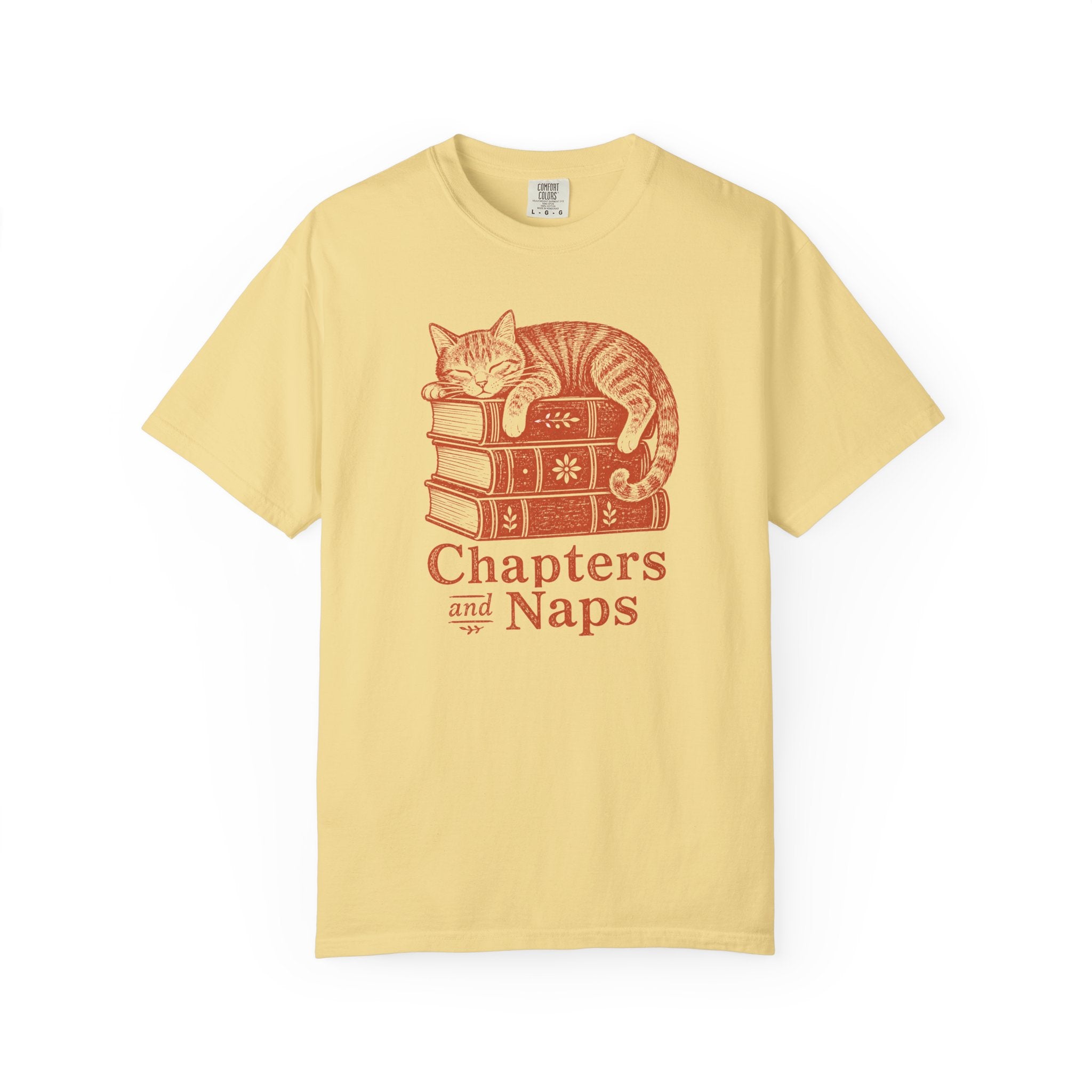 Chapters And Naps Cat T-Shirt