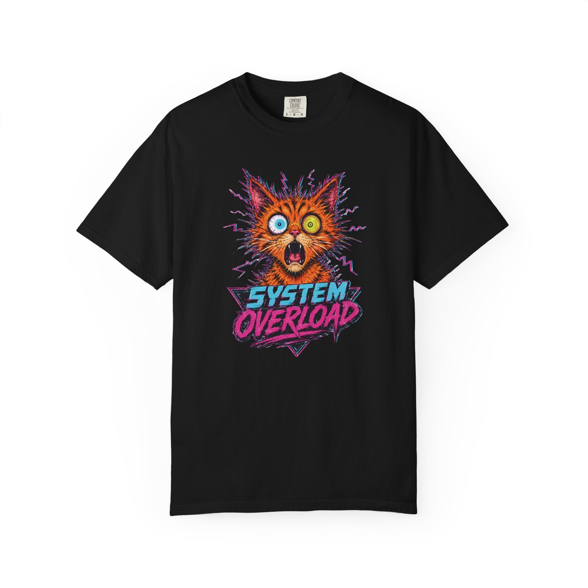 System Overload Cat T-Shirt