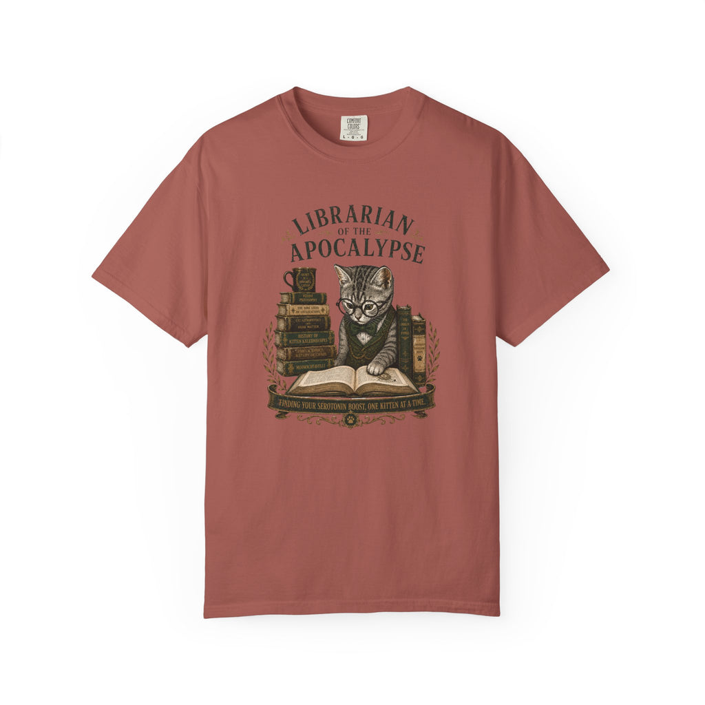 Librarian Cat T-Shirt