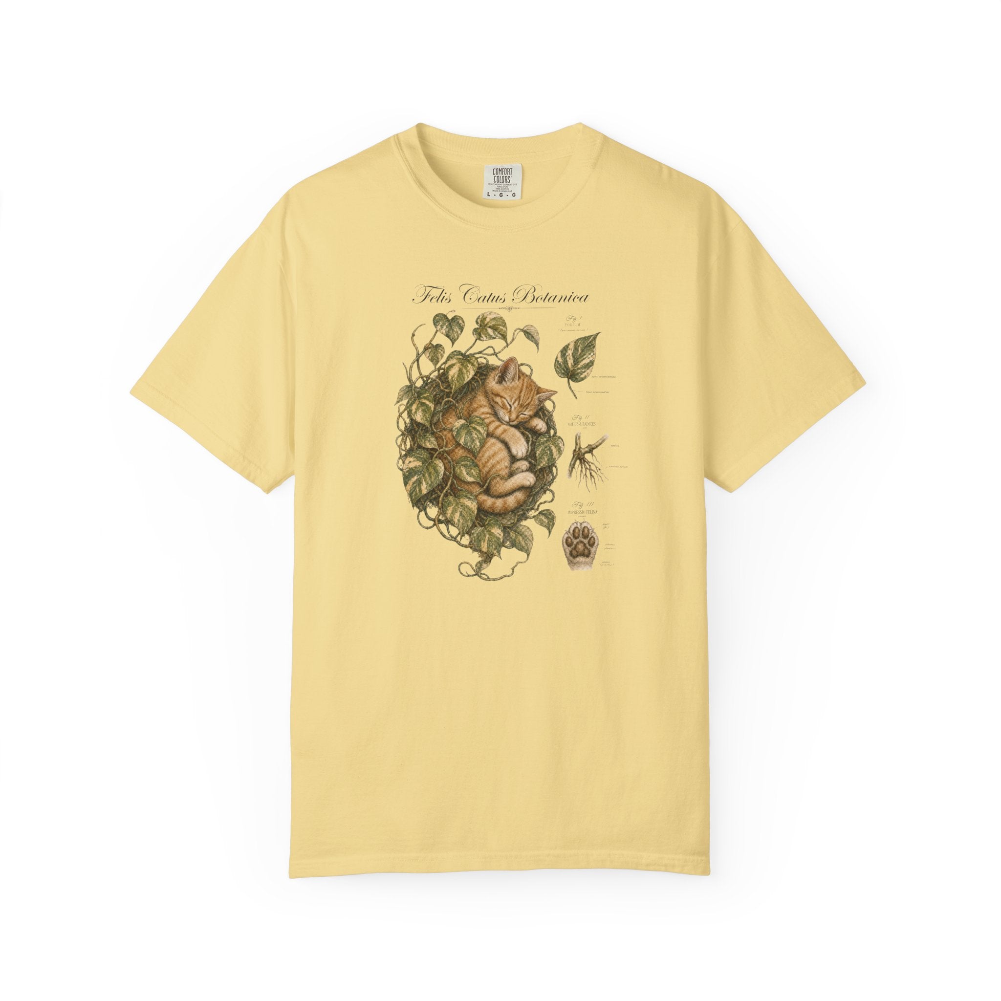 Felis Cauts Botanica Kitten T-Shirt