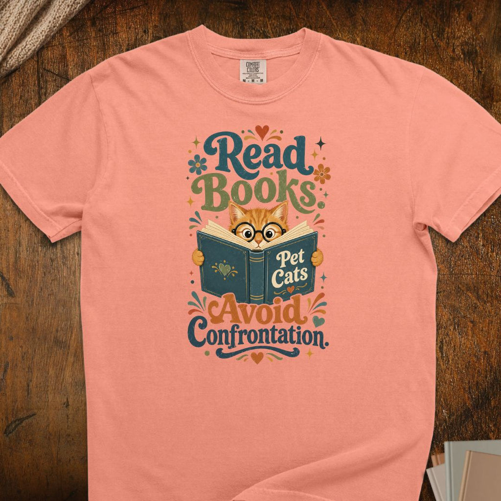 Avoid Confrontation Cat T-Shirt