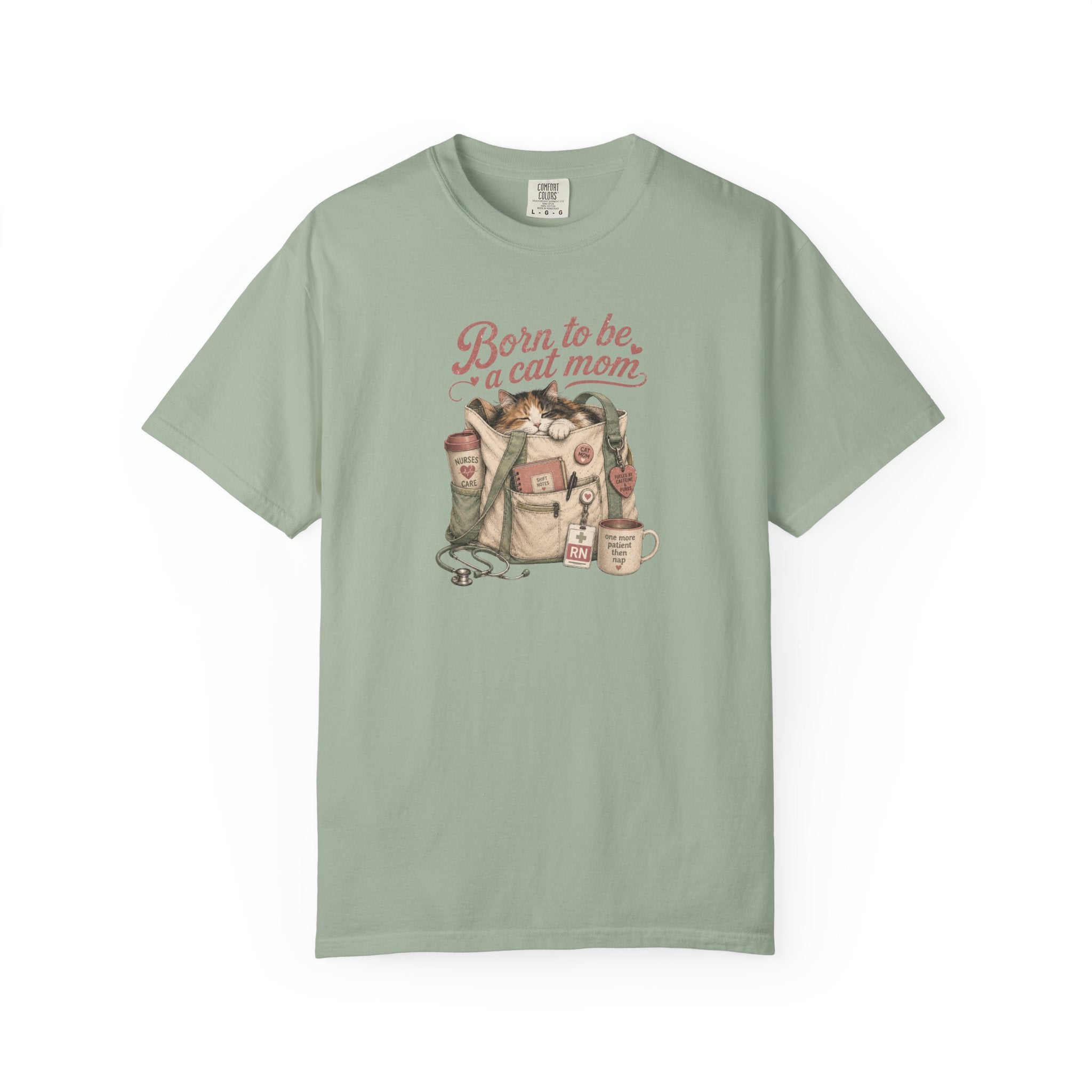 Nurse Cat Mom Cat T-Shirt