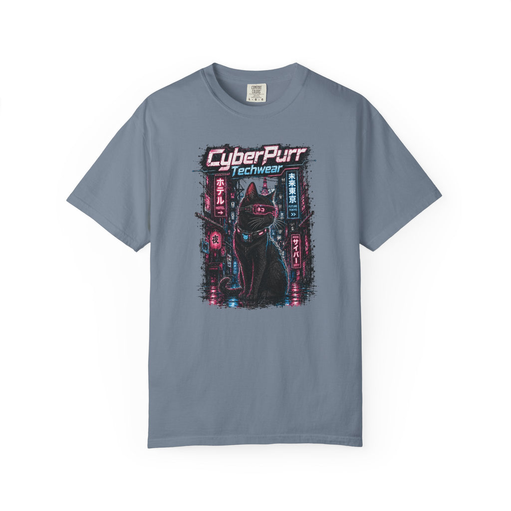 Cyber Purr Cat T-Shirt