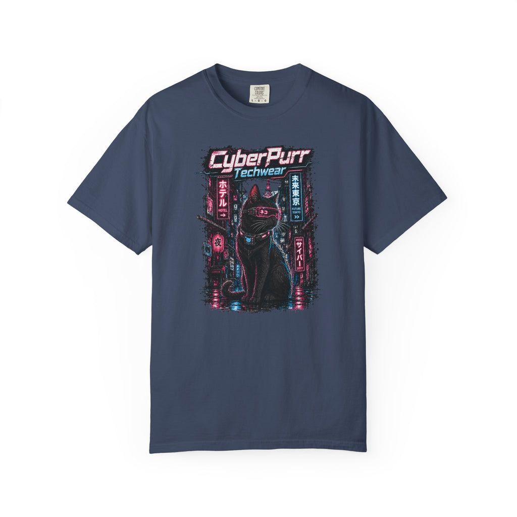 Cyber Purr Cat T-Shirt
