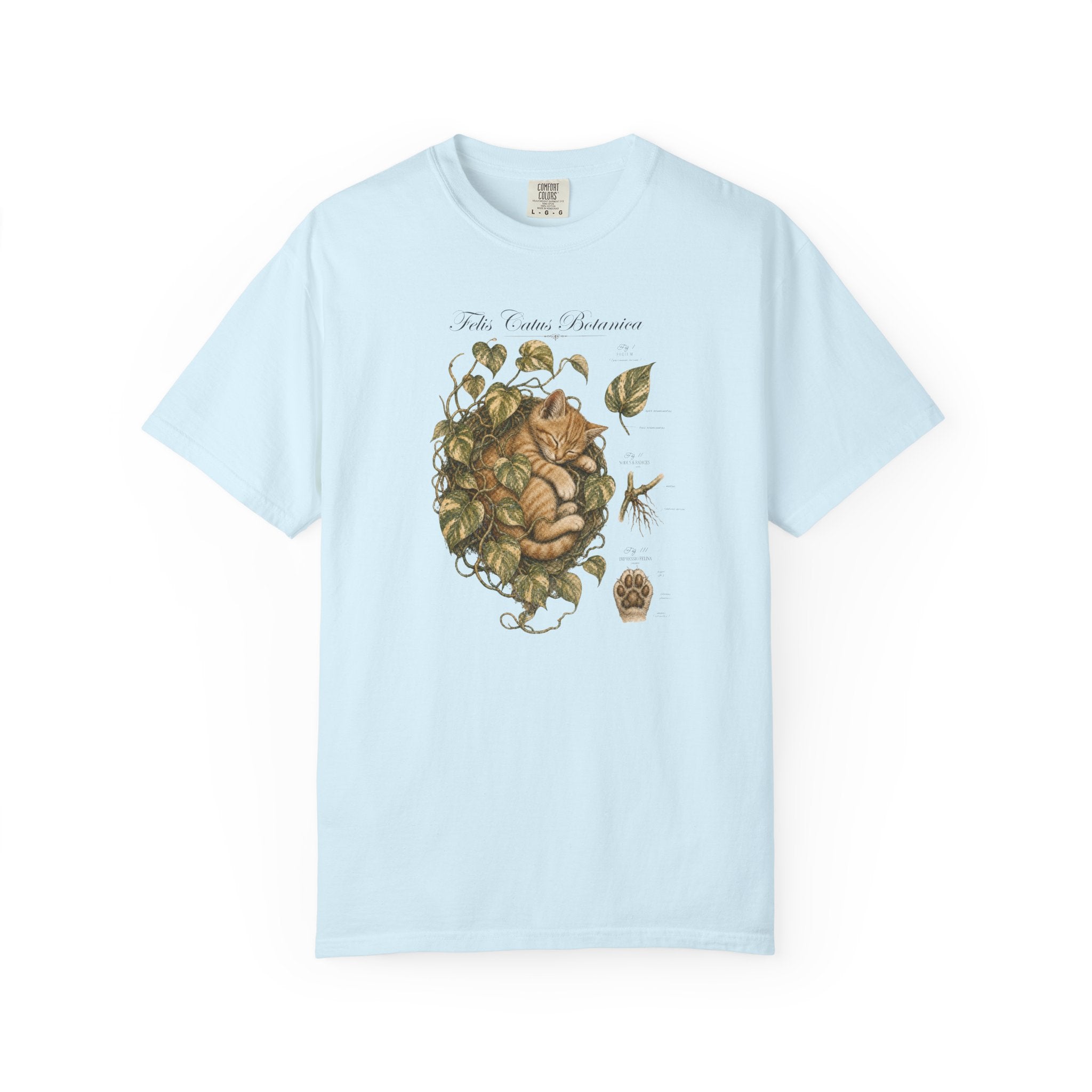 Felis Cauts Botanica Kitten T-Shirt