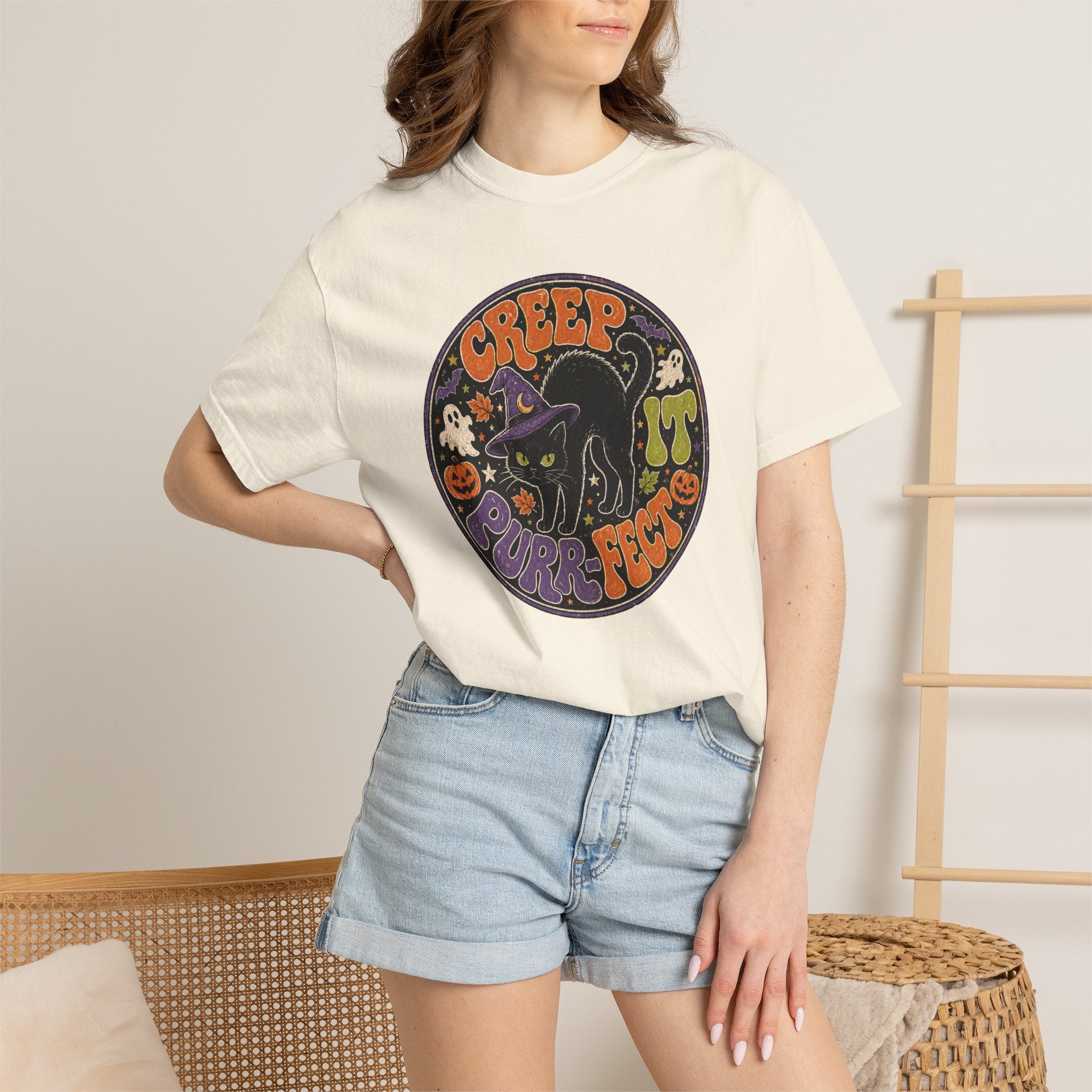 Creep It Purr-fect Cat T-Shirt