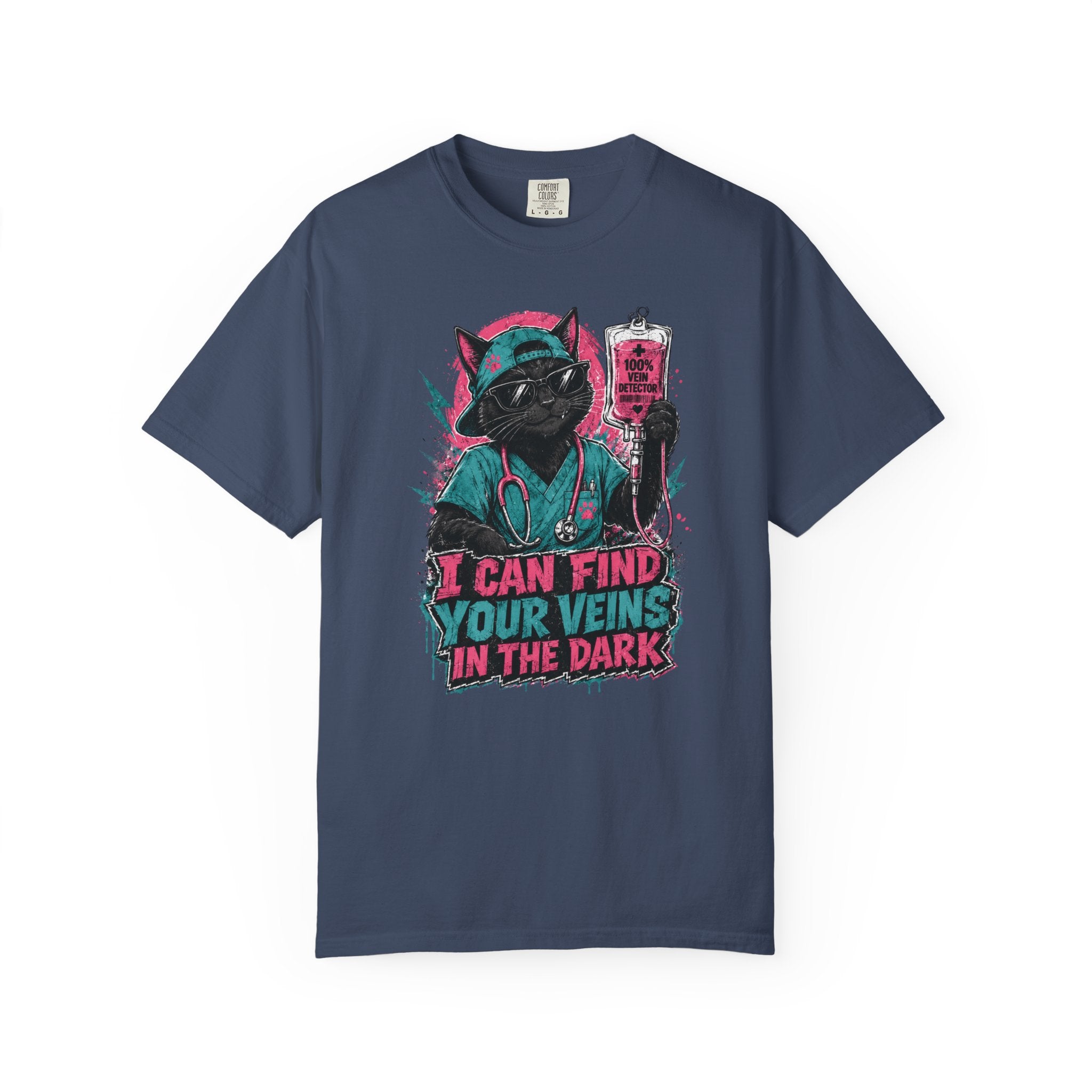 Phlebotomist Cat T-Shirt