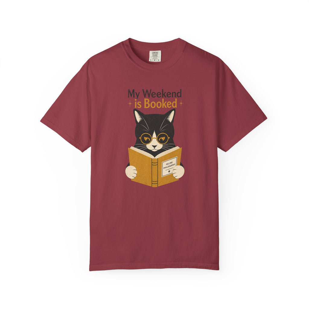 My Weekend Is Booked Cat T-Shirt