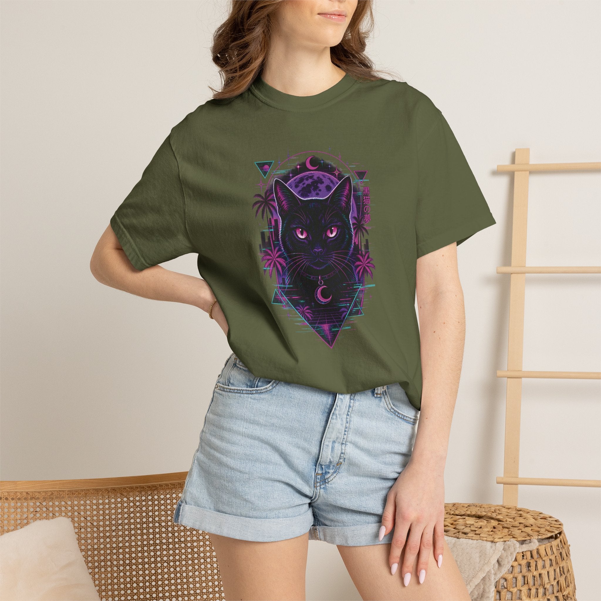 Black Cat Dream T-Shirt