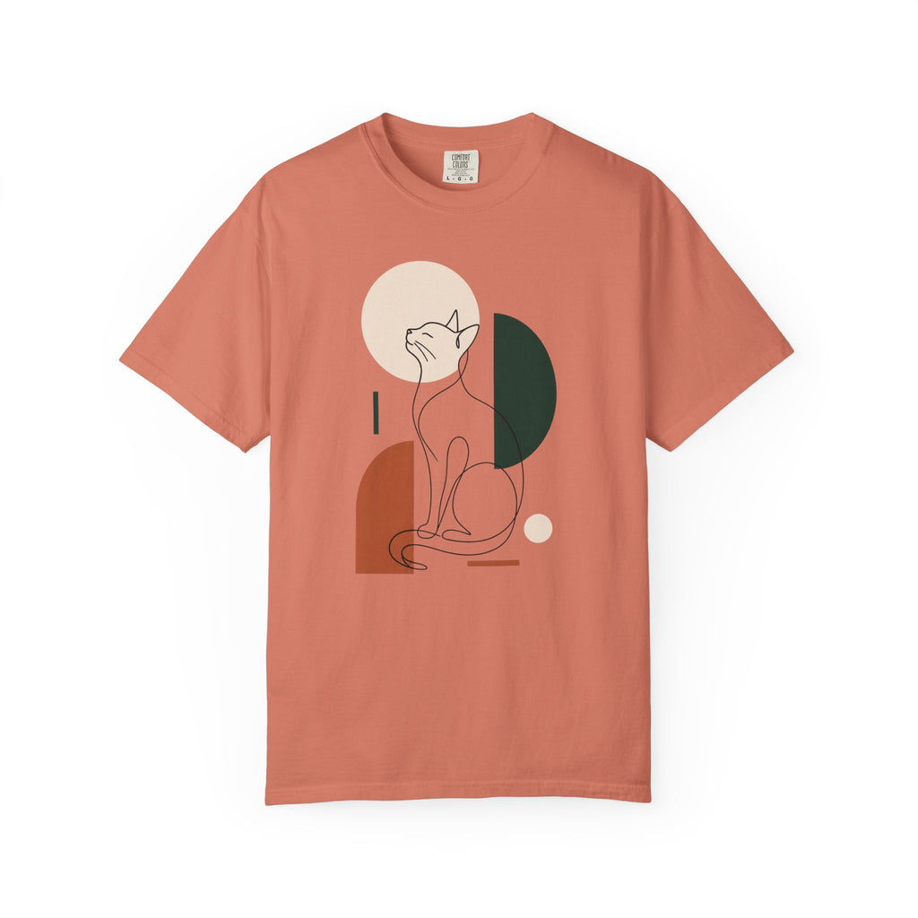 Serene Cat Silhouette T-Shirt