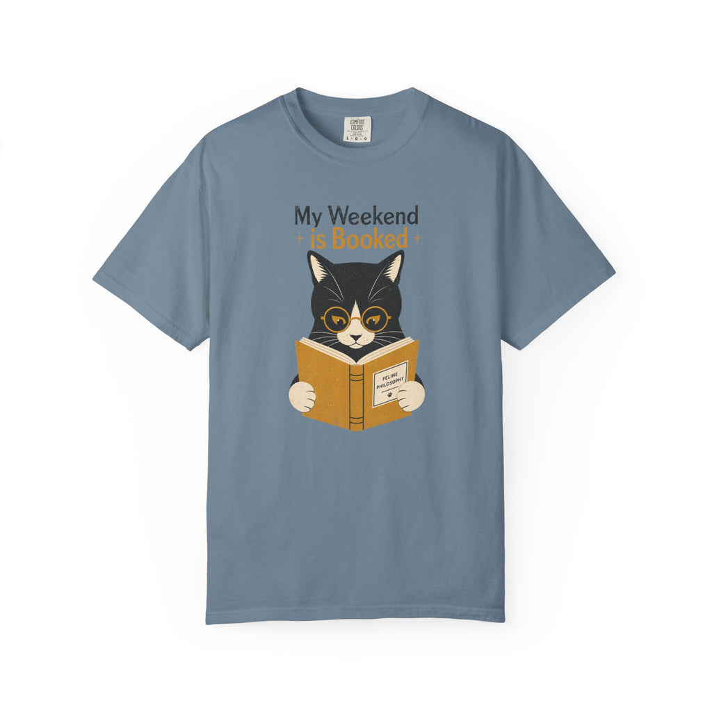 My Weekend Is Booked Cat T-Shirt