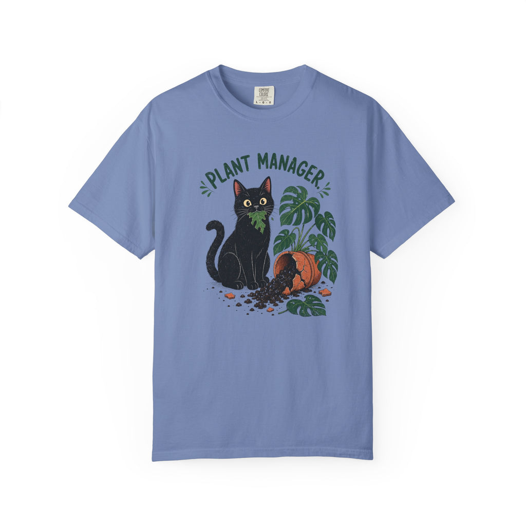 Plant Manager Cat T-Shirt