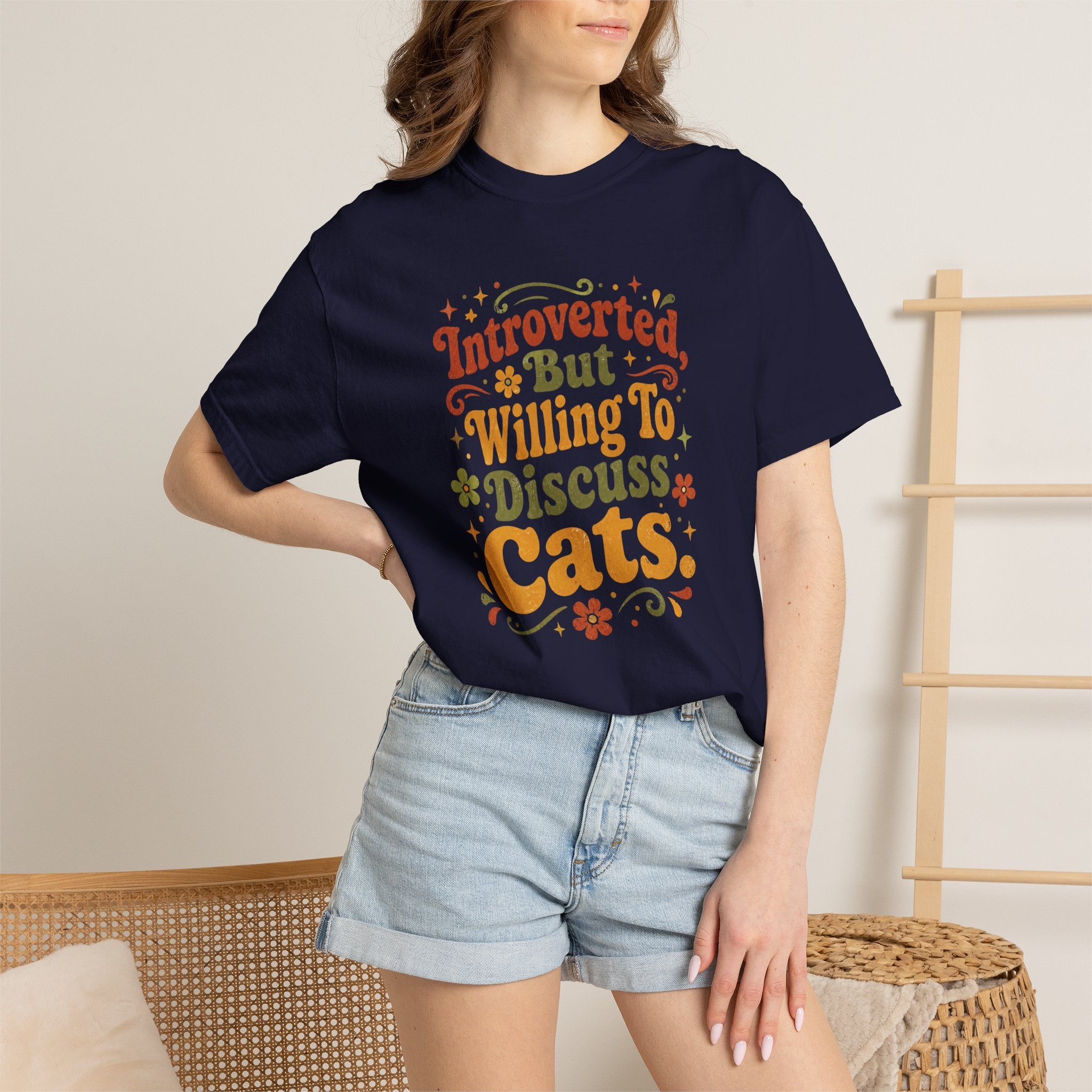 Introverted Cat T-Shirt