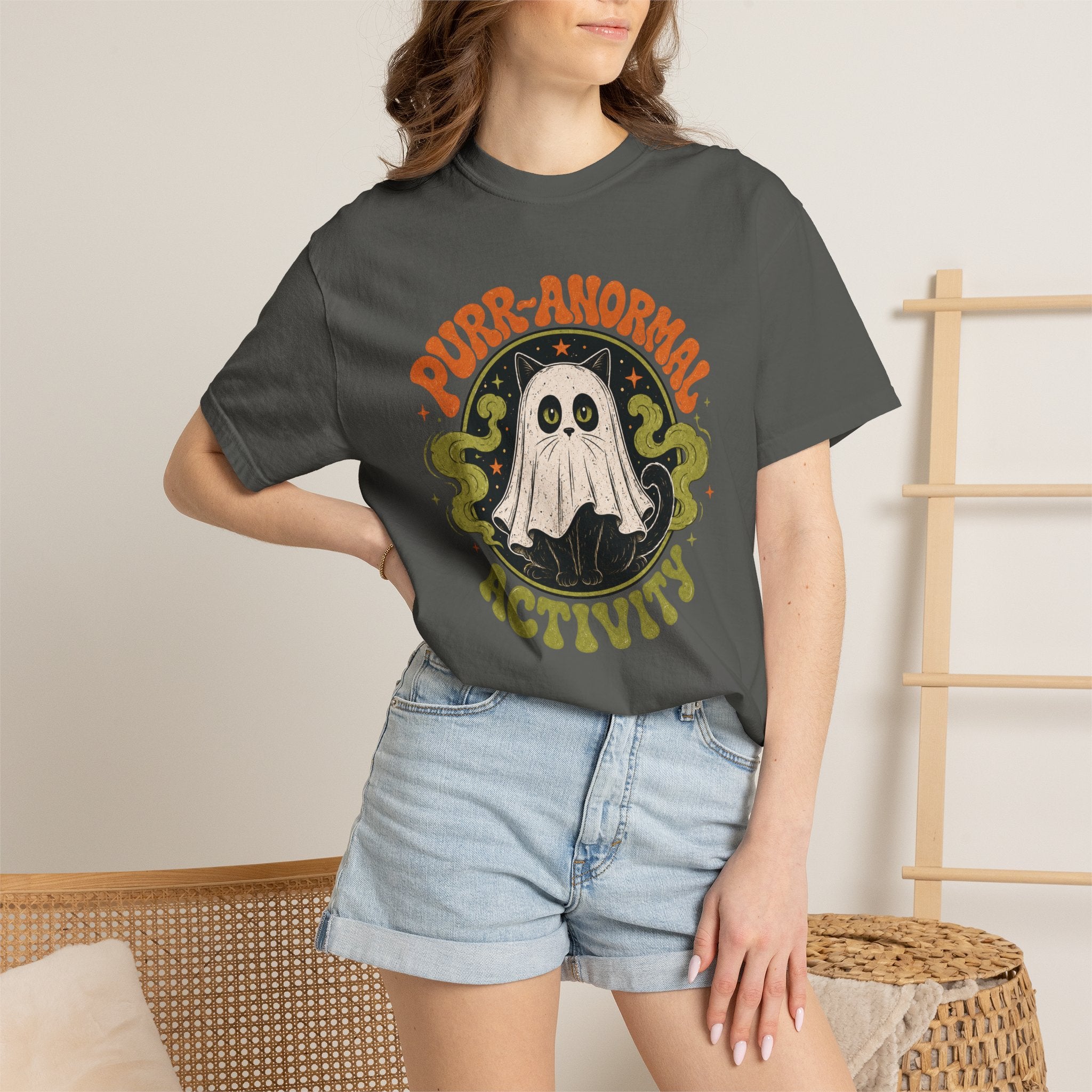 Purr-anormal Activity Cat T-Shirt