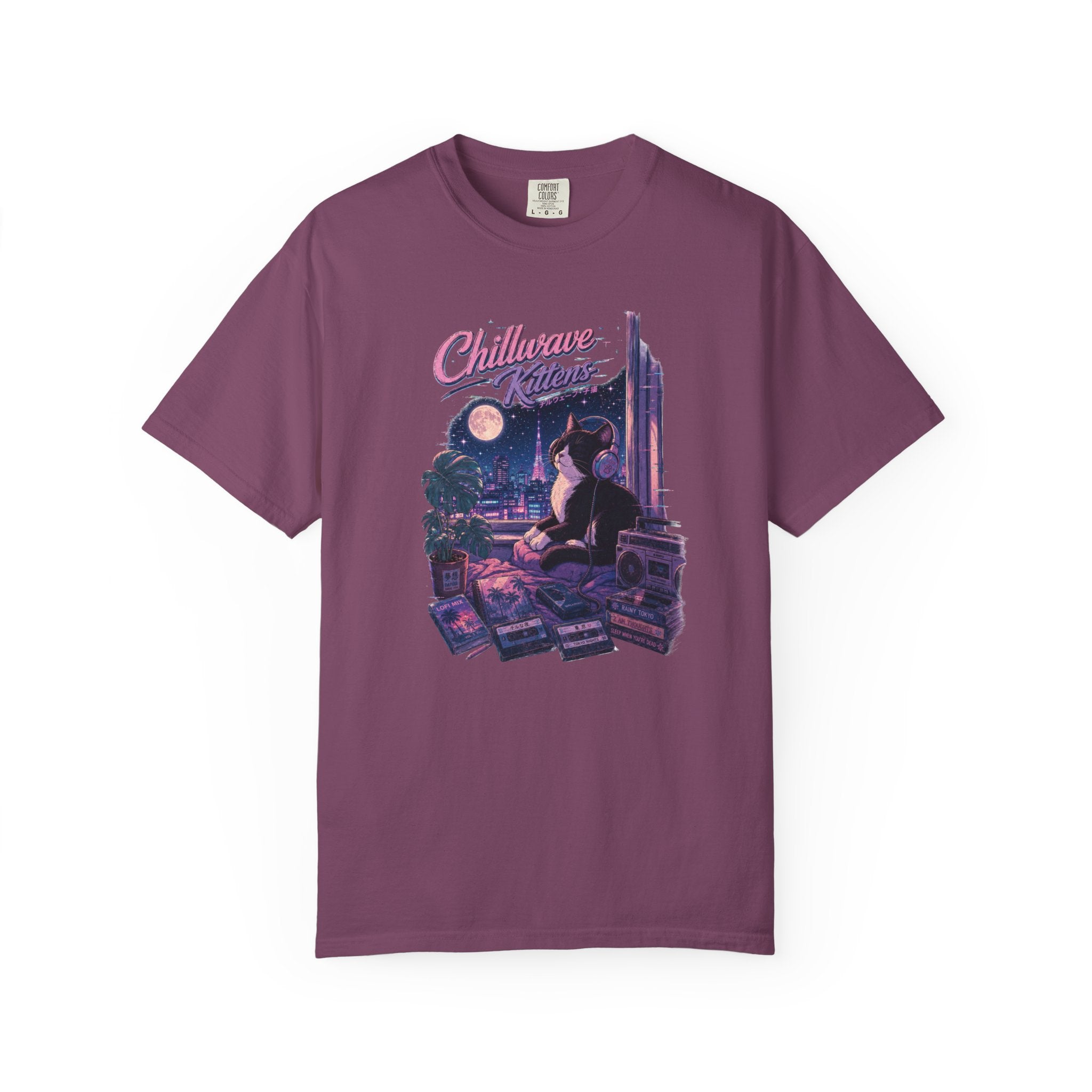 Chill Waves Cat T-Shirt