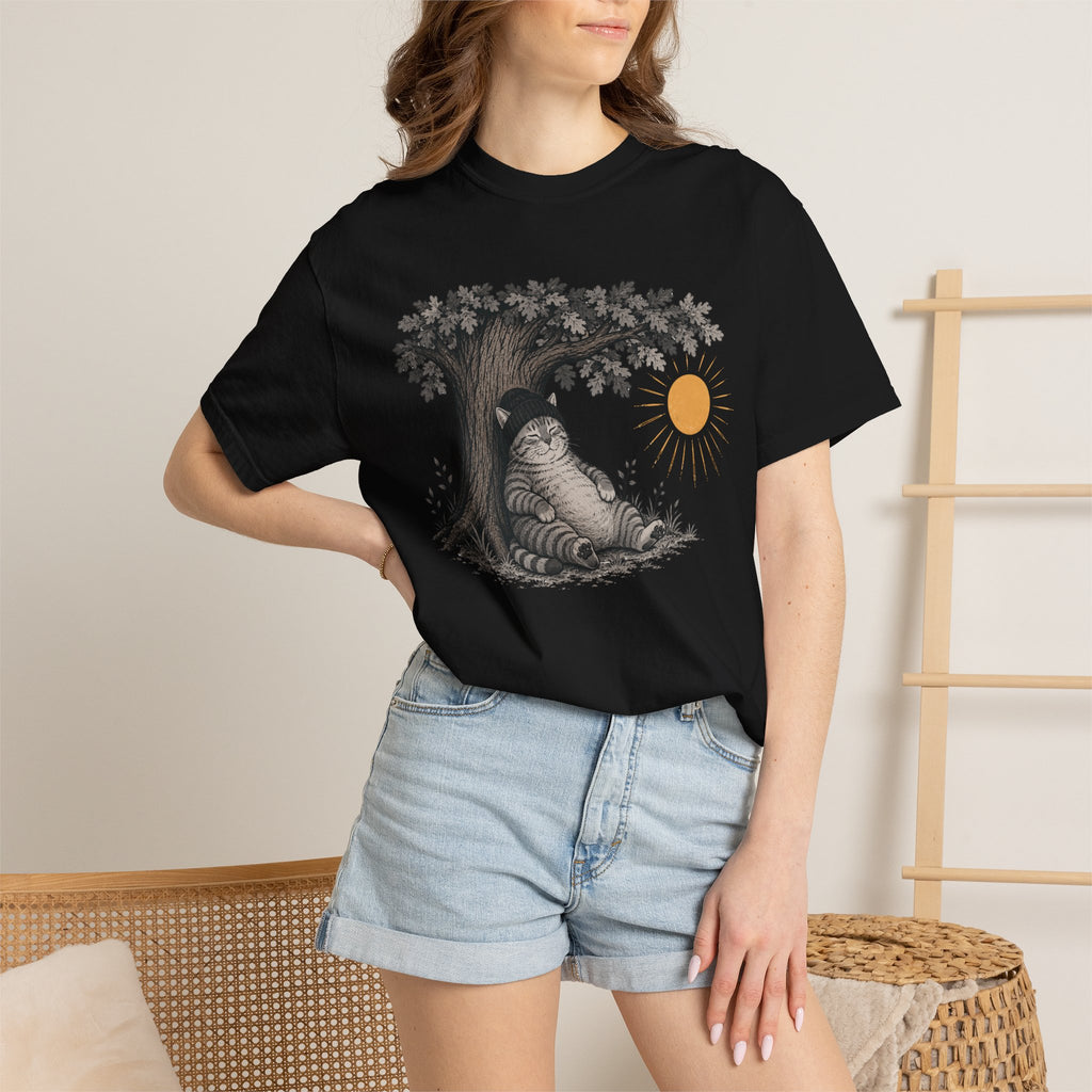 Fat And Jobless Cat T-Shirt