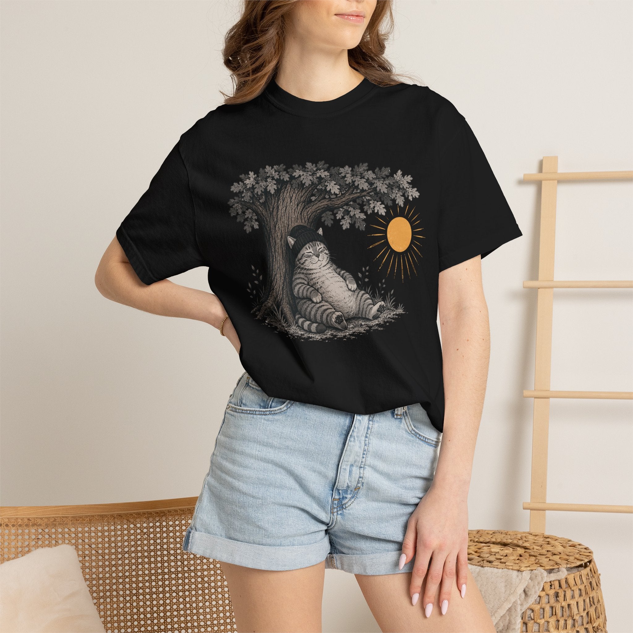 Fat And Jobless Cat T-Shirt