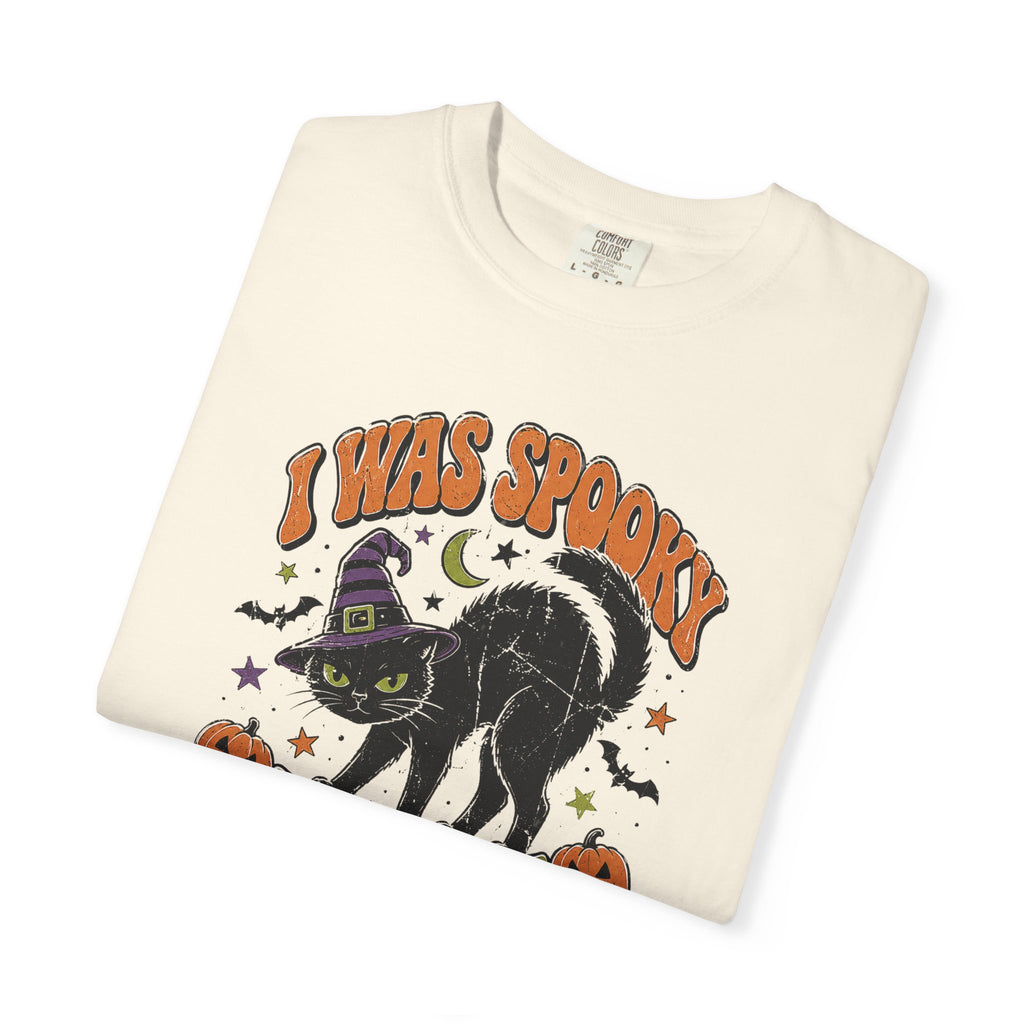 I Was Spooky Cat T-Shirt