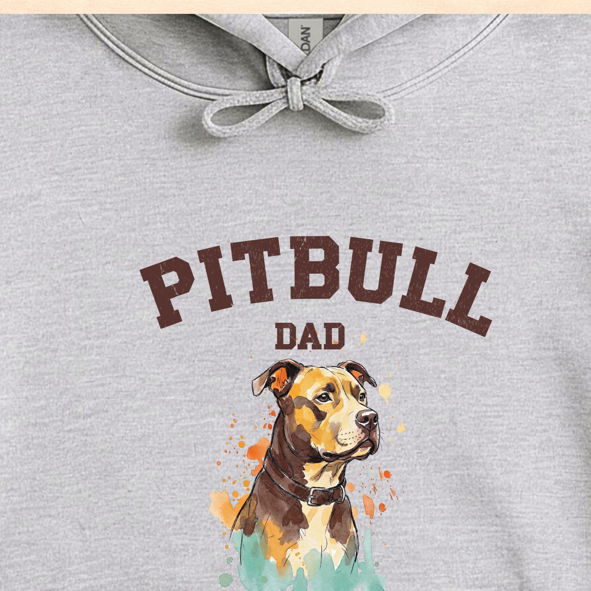 Pitbull Dad Hoodie