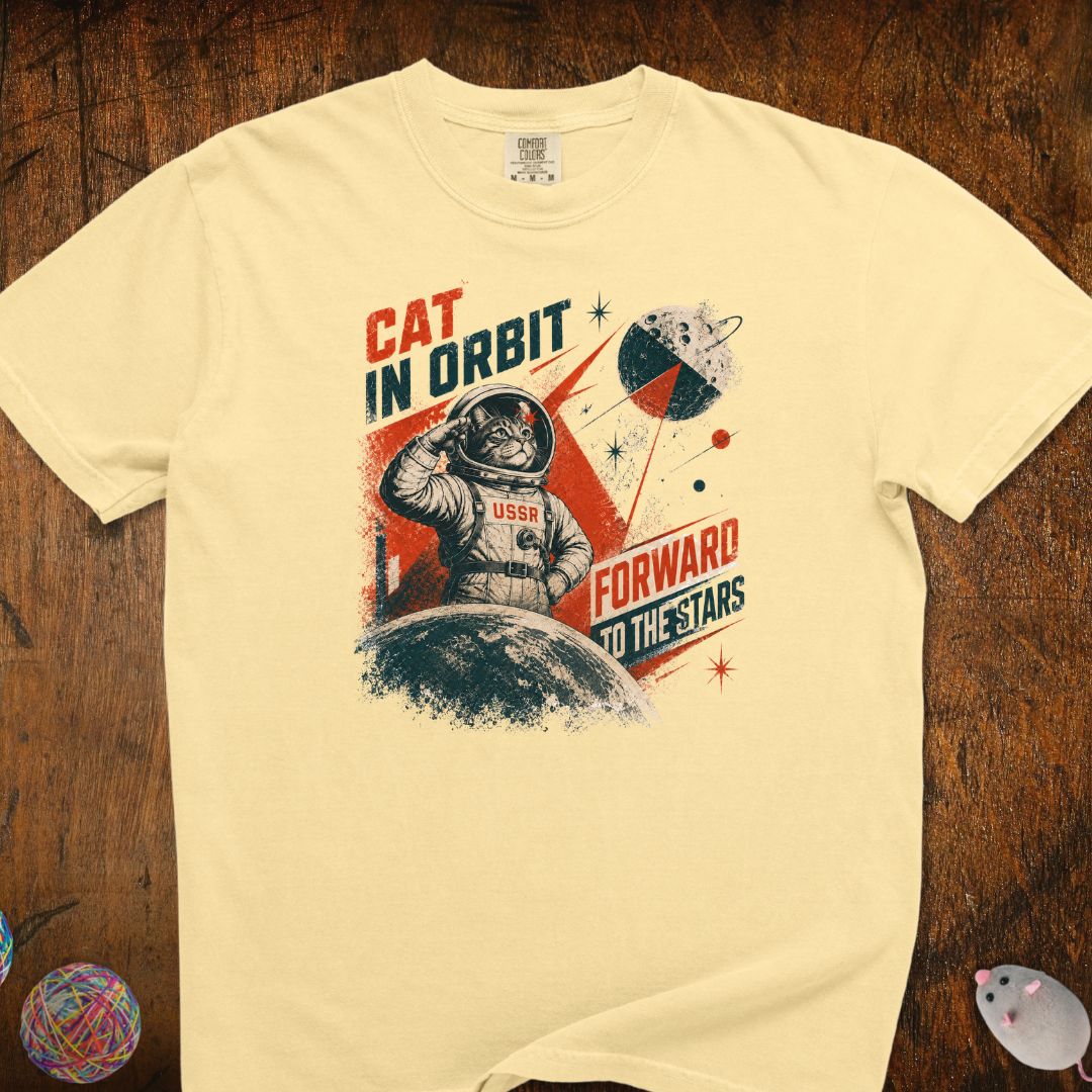 Cat In Orbit T-Shirt