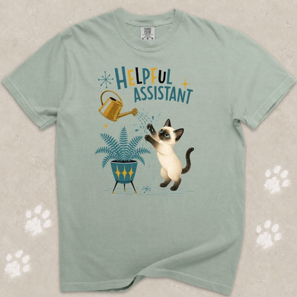 Helpful Assistant Cat T-Shirt