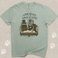Librarian Cat T-Shirt