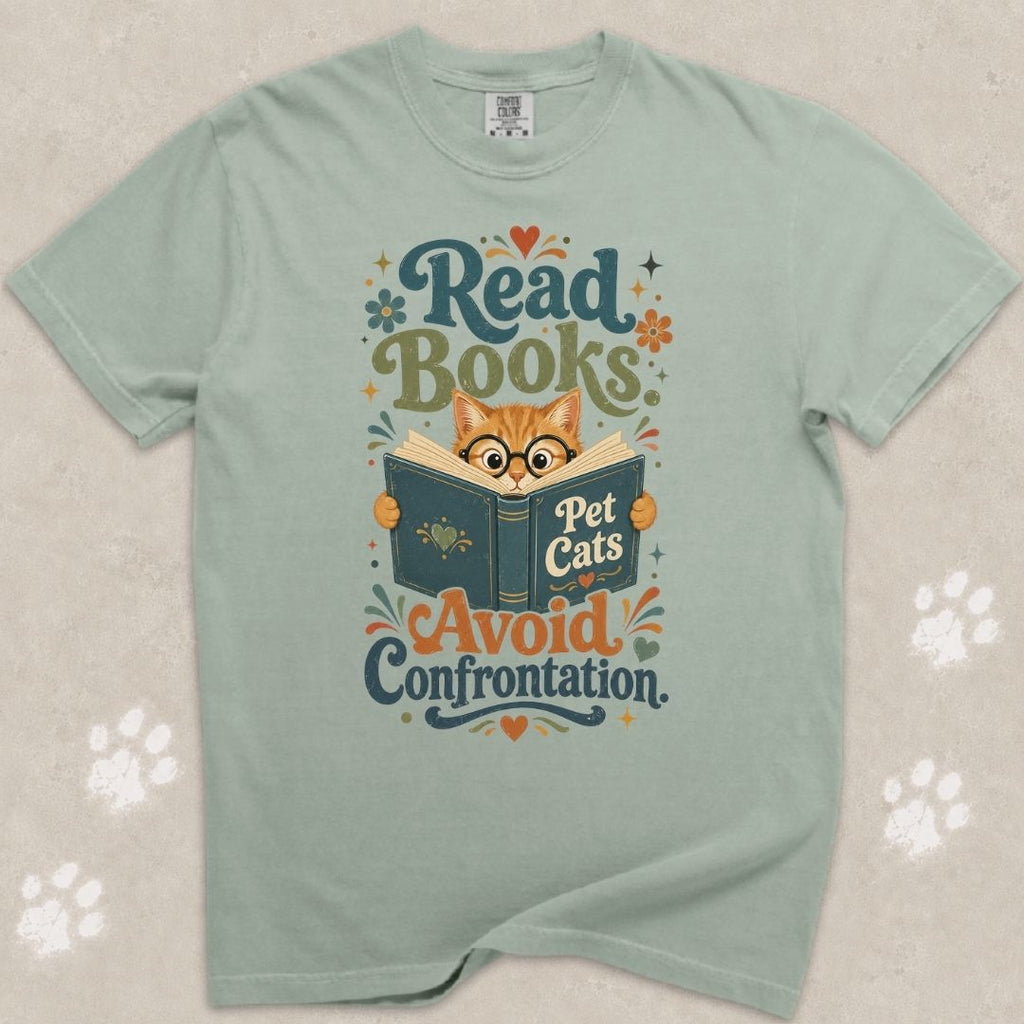Avoid Confrontation Cat T-Shirt