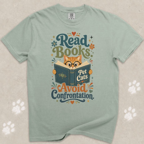 Avoid Confrontation Cat T-Shirt