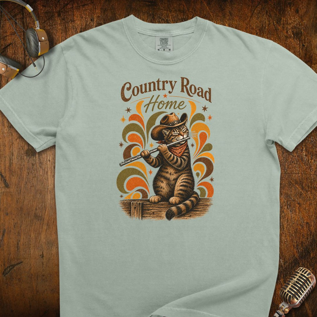 Country Road Cat T-Shirt